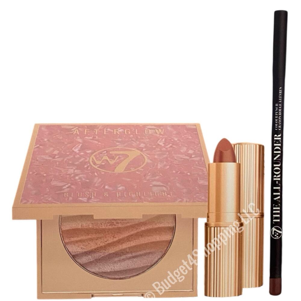 W7 Glow Together, 3 Piece Makeup Gift Set